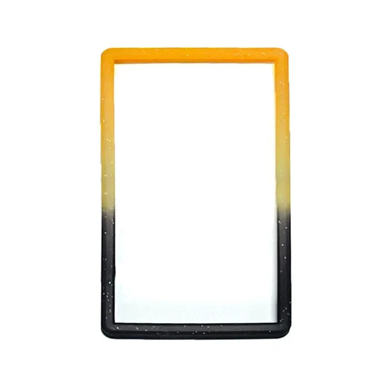 Black Yellow gradient silicone slab bumper guard for PSA graded cards
